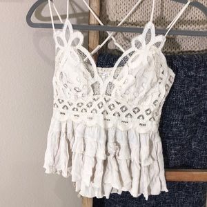 Zenana lace camisole size M